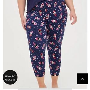 🆕💀 COZY SKULLS SLEEP LEGGING - NAVY💀